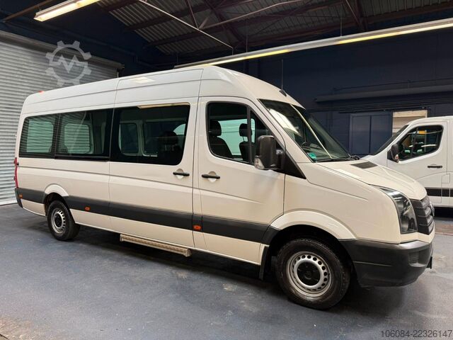 Minibus VOLKSWAGEN Crafter MAXI L3H2 6 Sitze Klima STHZ AHK 1.Hand
