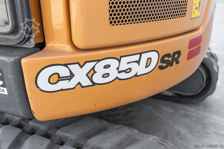 Midi excavator CASE CX 85 D SR