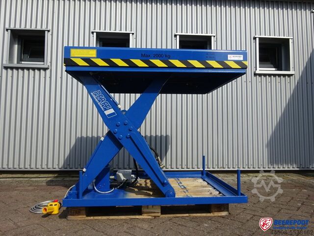 Lifting table 'Pfaff Silberblau' Hubtisch | Hubtisch 