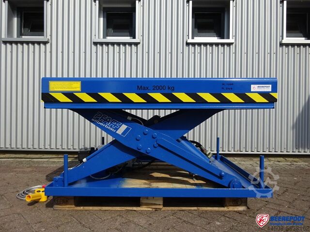 Lifting table 'Pfaff Silberblau' Hubtisch | Hubtisch 