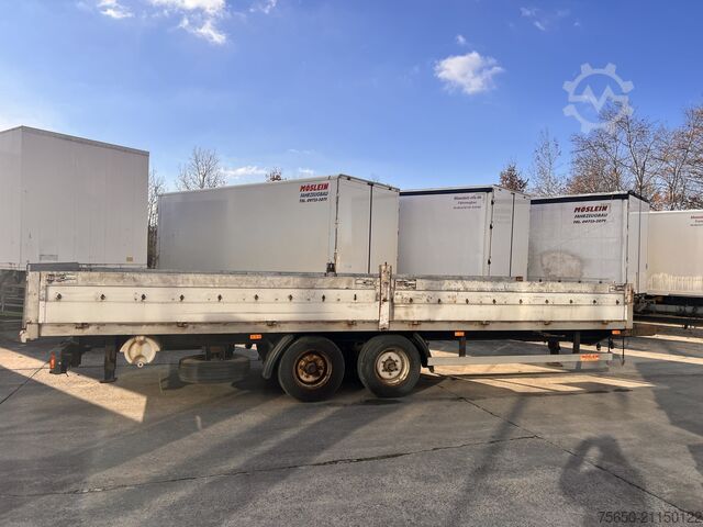 Anhänger mit Pritsche & Plane Tang, Karl ZP105  Tandem Pritschenanhänger