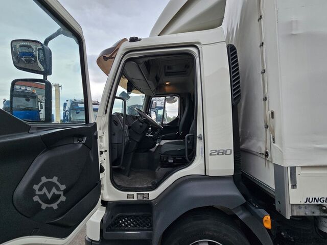 Flatbed truck with tarp VOLVO FL 280 *16 T  *1,5 T LBW *