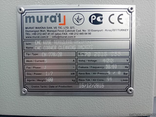 Vierkopf-Schweißmaschine in CNC-Linie Murat KD 658/20 +CN 770/20