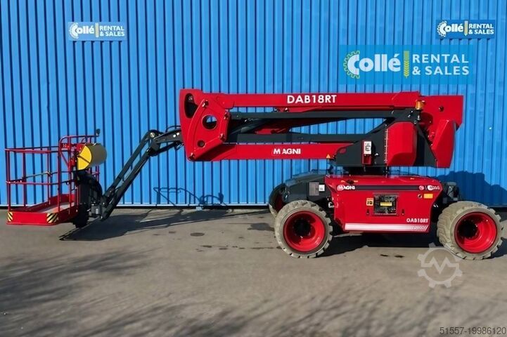 Articulated boom lift Magni DAB 18 RT | 2024