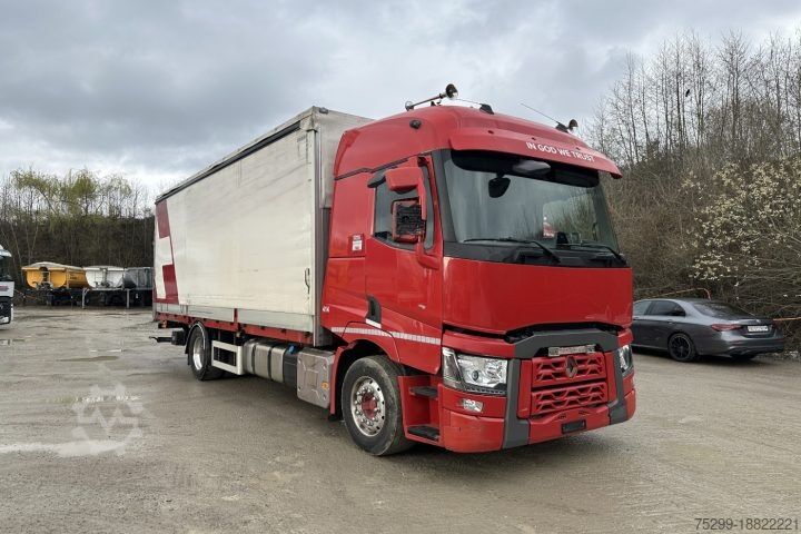 LKW mit Pritsche & Plane Renault T460 Pritsche-Plane Hebebühne / Swiss-Vehicle