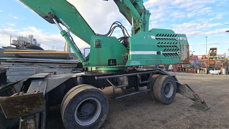 Wheeled excavator with spider (spider excavator) TABARELLI T 813