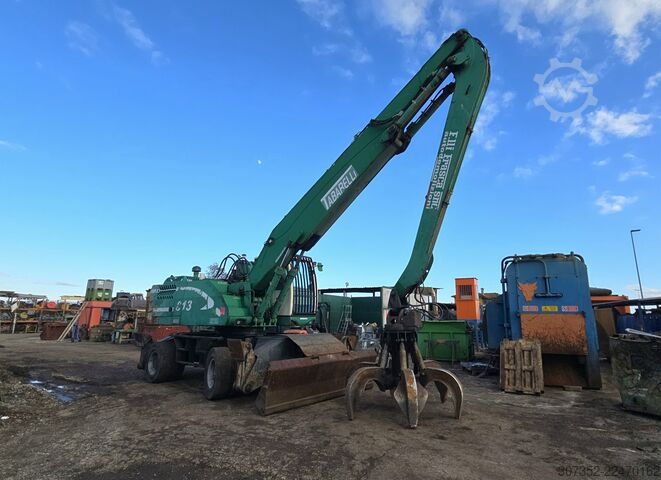 Wheeled excavator with spider (spider excavator) TABARELLI T 813