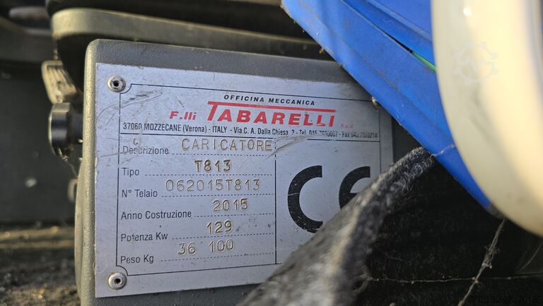 Wheeled excavator with spider (spider excavator) TABARELLI T 813