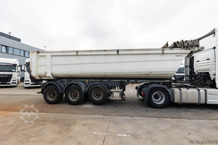 Tipper GALTRAILER GALTRAILER -HARDOX 26m3+BACHE