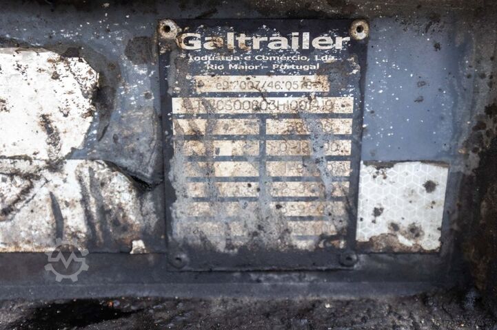 Tipper GALTRAILER GALTRAILER -HARDOX 26m3+BACHE