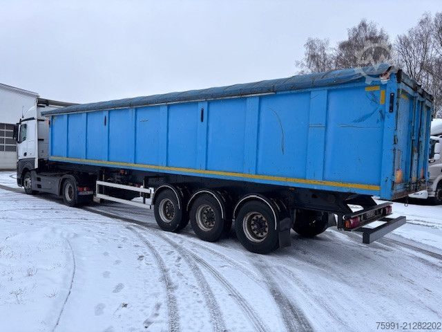 Tipper semitrailer  Stahlmuldenkipper für Schrotttransport