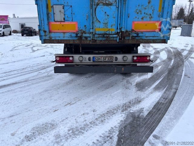 Tipper semitrailer  Stahlmuldenkipper für Schrotttransport