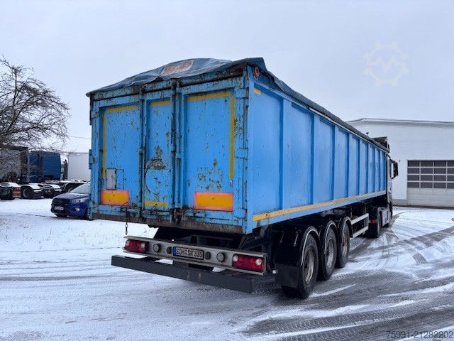 Tipper semitrailer  Stahlmuldenkipper für Schrotttransport