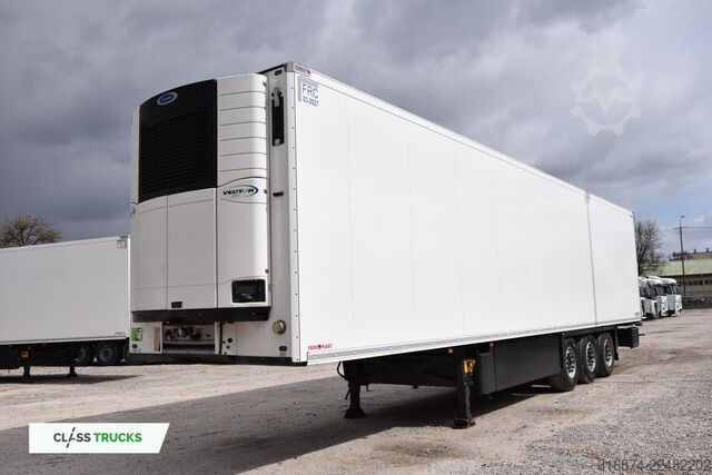 Reefer semitrailer SCHMITZ CARGOBULL SKO Double Deck FP 60 Carrier Vector 1550 Lifting Axle