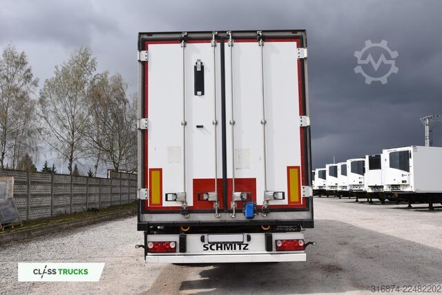 Reefer semitrailer SCHMITZ CARGOBULL SKO Double Deck FP 60 Carrier Vector 1550 Lifting Axle