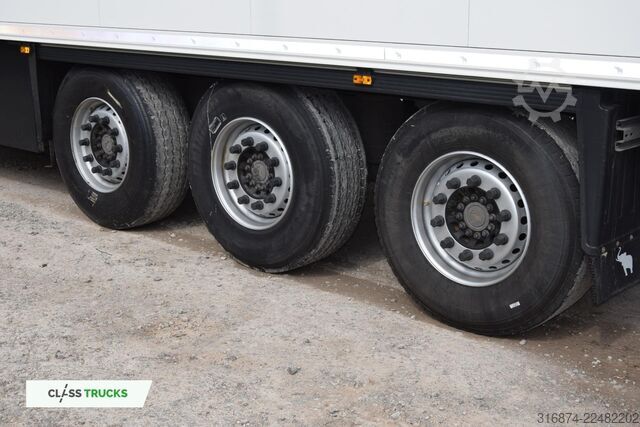 Reefer semitrailer SCHMITZ CARGOBULL SKO Double Deck FP 60 Carrier Vector 1550 Lifting Axle