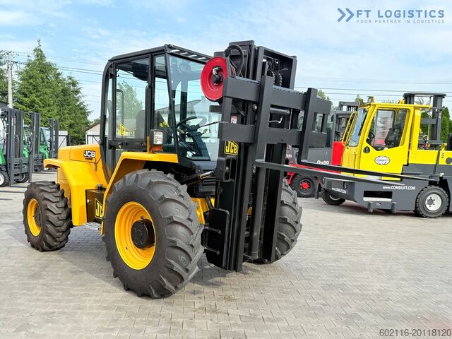 Rough terrain forklift JCB 940 / TRIPLEX 4500 / FREE-LIFT NEW TIRES