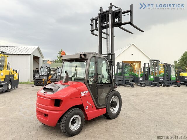 Rough terrain forklift Manitou MSI30 / DIESEL / DUPLEX 3350 / CABIN