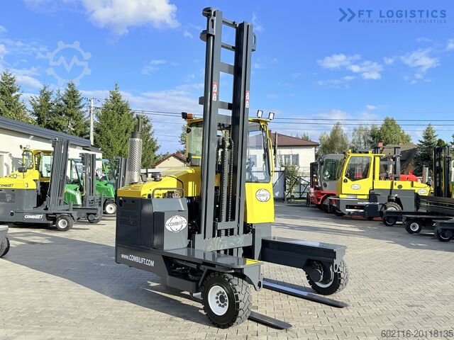 4-way forklift Combilift C5000XL GAS DUPLEX 6000MM FREE LIFT