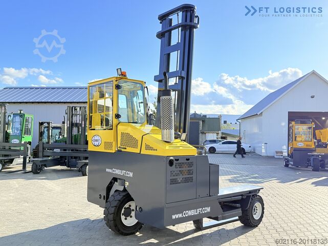 4-way forklift Combilift C5000XL GAS DUPLEX 6000MM FREE LIFT