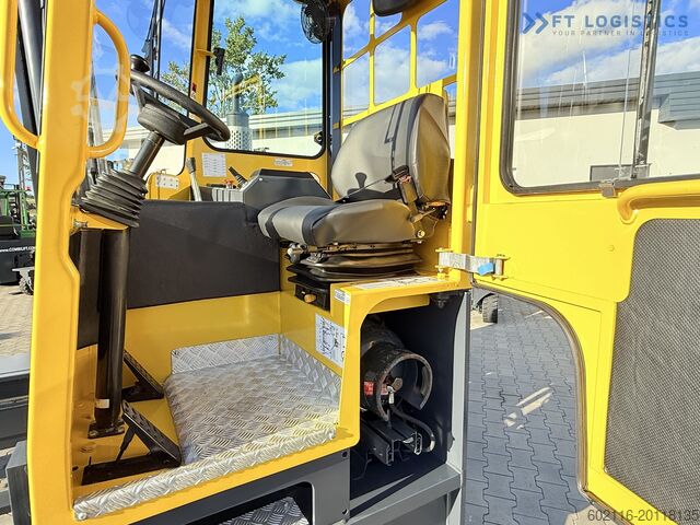 4-way forklift Combilift C5000XL GAS DUPLEX 6000MM FREE LIFT