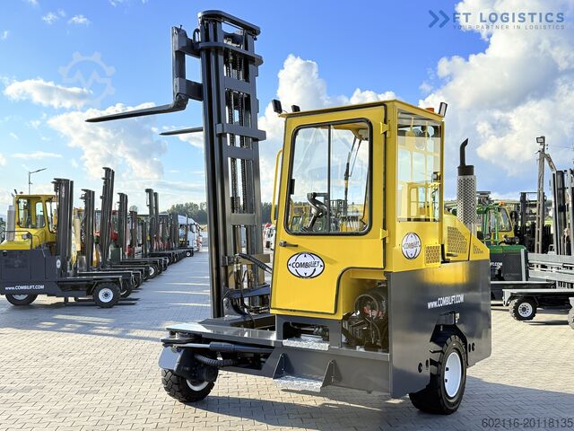 4-way forklift Combilift C5000XL GAS DUPLEX 6000MM FREE LIFT