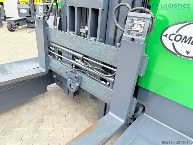 4-way forklift truck Combilift C4000 / GAS / 9300MM / FREE-LIFT / CABIN