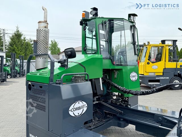 4-way forklift truck Combilift C4000 / GAS / 9300MM / FREE-LIFT / CABIN