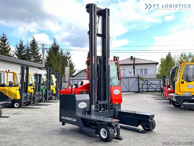 4-way forklift truck Combilift C4000 / GAS / TRIPLEX / 9300MM /LIKE NEW