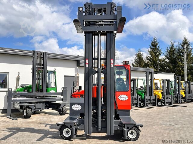 4-way forklift truck Combilift C4000 / GAS / TRIPLEX / 9300MM /LIKE NEW