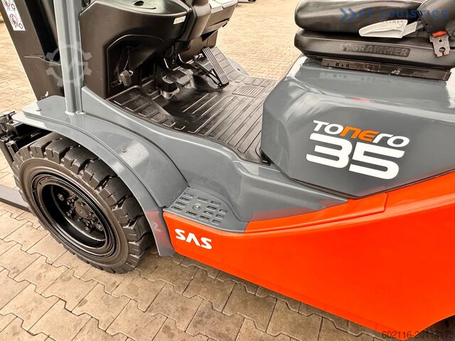 4-wheel forklift Toyota 52-8FDJF35 / DIESEL / 2016 / 2096 HOURS