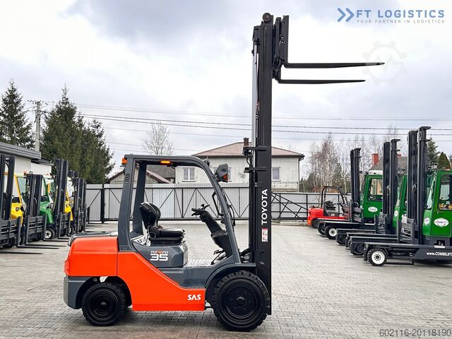 4-wheel forklift Toyota 52-8FDJF35 / DIESEL / 2016 / 2096 HOURS