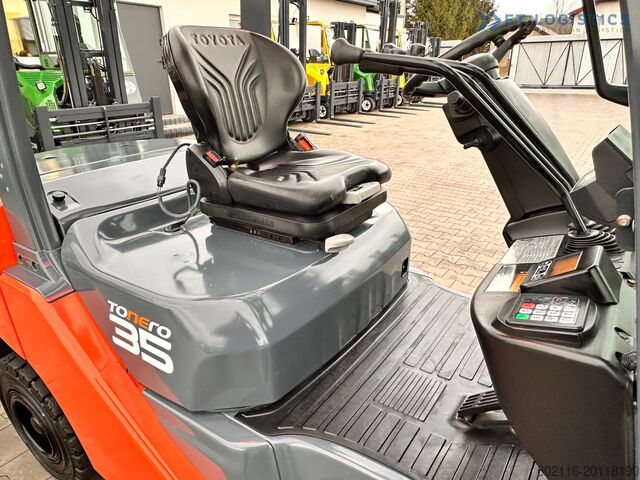 4-wheel forklift Toyota 52-8FDJF35 / DIESEL / 2016 / 2096 HOURS