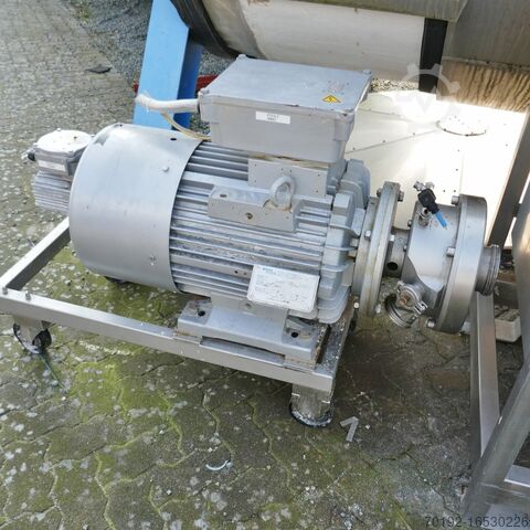NETZSCH Vakumix mobile homogenizer Netzsch