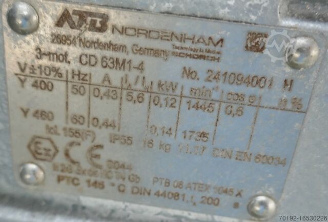 NETZSCH Vakumix mobile homogenizer Netzsch