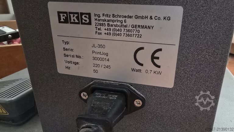 Klebebinder FKS Printjog JL-350