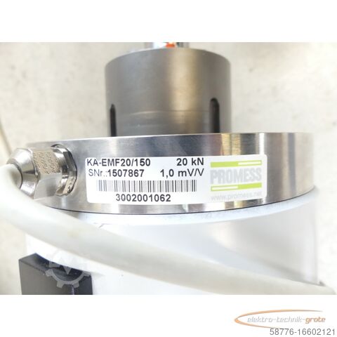 Component  Promess KA-EMF20/150 Servopresse SN: 1507867 - 20 kN / 1,0 mV/V