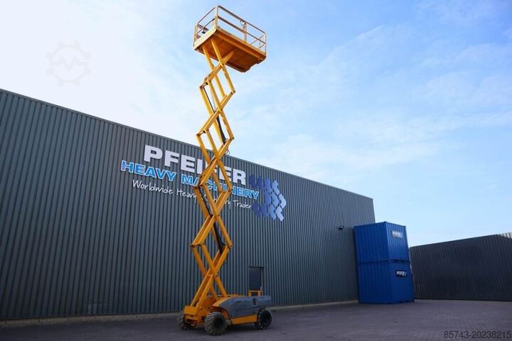Scissor lift Haulotte Compact 12RTE Electric, 12m Working Height, 450kg