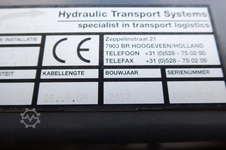 Cable system Volvo FE 280 Container / Kabelsysteem H.T.S Kabel, 15...