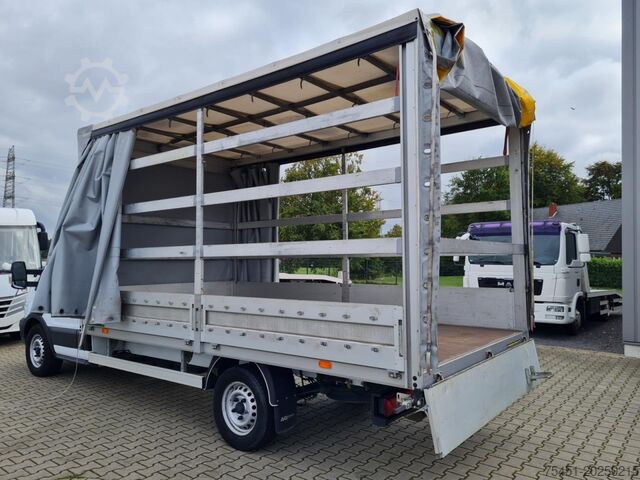 Transporter mit Pritsche & Plane Ford Transit 35 Pritsche Schiebe Plane TDCi L3 KLIMA