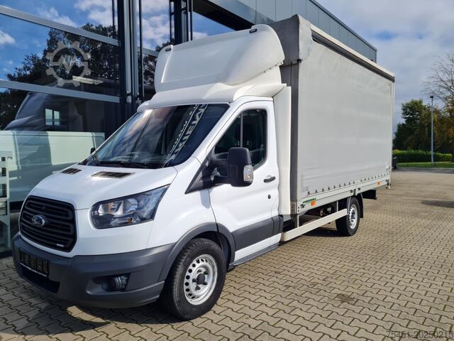 Transporter mit Pritsche & Plane Ford Transit 35 Pritsche Schiebe Plane TDCi L3 KLIMA