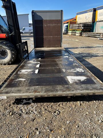 Swap body platform Krone Jumbo Plattform 7,82 mit Lochleiste