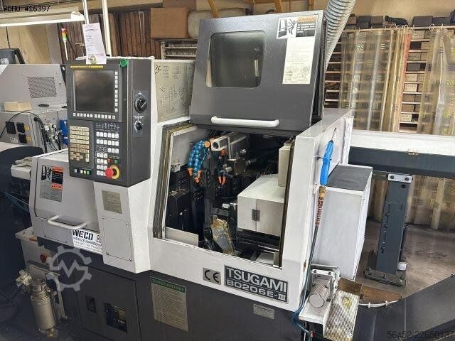 Cnc langdrehautomat TSUGAMI B0206 E-III