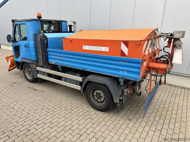 Three-way tipper van MULTICAR FUMO CARRIER 4x4 mit Schneeschild + Silostreuer