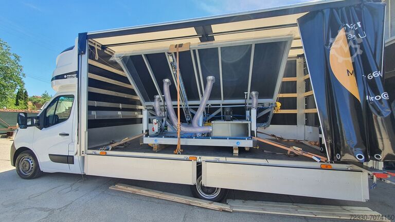 New table with full equipment EXPOGLASS ® SDRM FULL