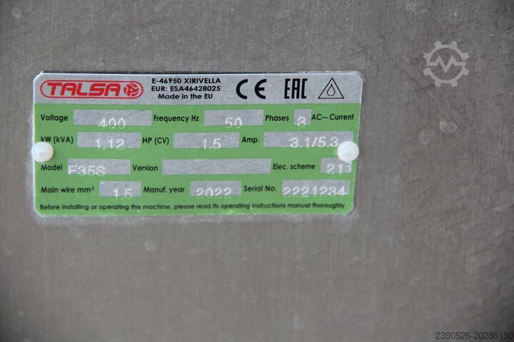 Fleischverarbeitungsmaschine Talsa Wurstfüller F 35 S