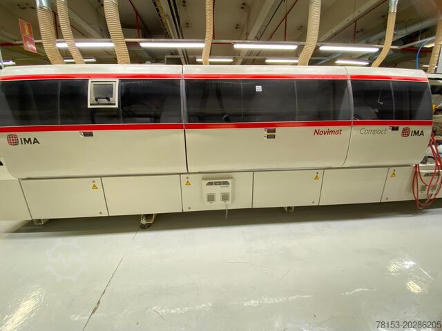 Double-sided edge bander IMA NOVIMAT COMPACT/1/G80/700/R3 Edgebander
