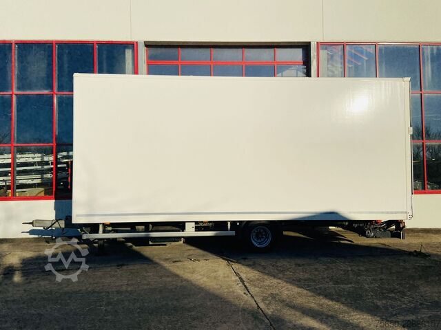 Box trailer Ackermann Z-KA-F10.5/7,5  1 Achs Kofferanhänger mit Ladebordwand 10,5 t GG