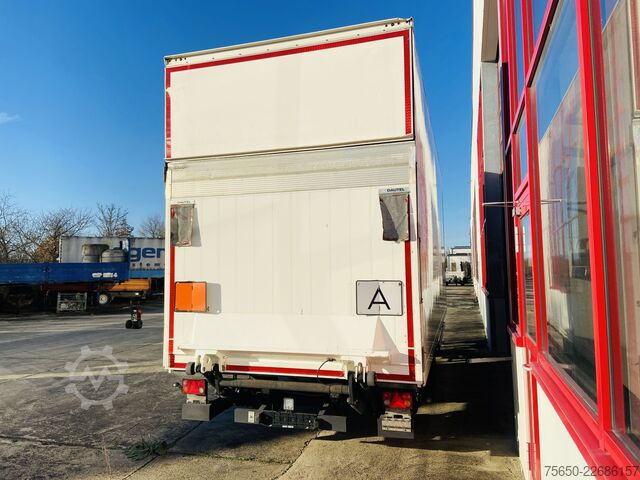Box trailer Ackermann Z-KA-F10.5/7,5  1 Achs Kofferanhänger mit Ladebordwand 10,5 t GG