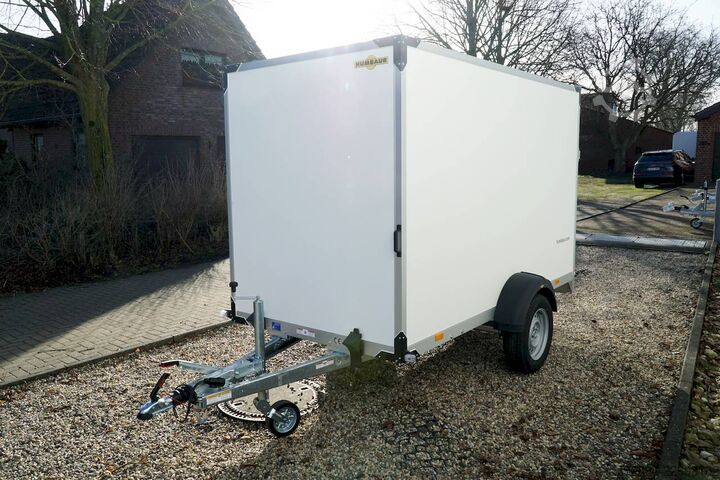 Box trailer Humbaur HK 133015-18P | RAMPE 304X151X180CM 1300KG KOFFERANHÄNGER